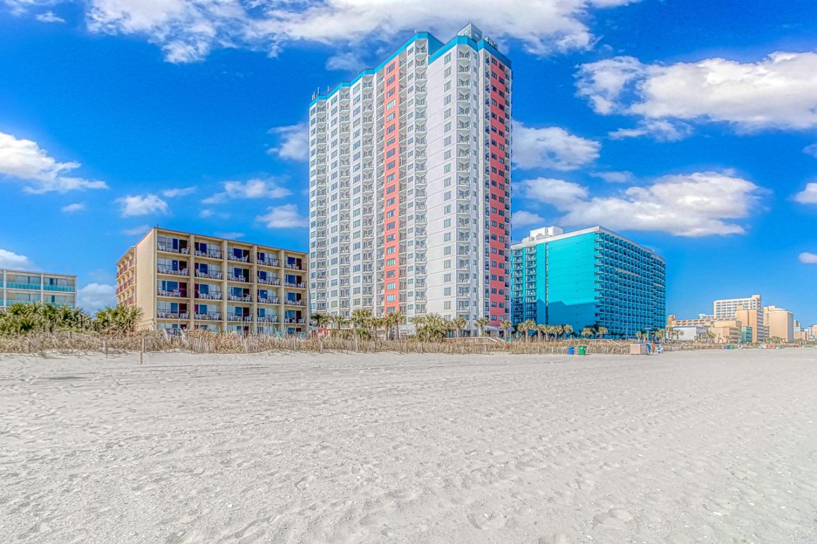 الشقق الفندقية شاطئ ميرتلفي  Good Time Charlies Oceanfront Retreat المظهر الخارجي الصورة
