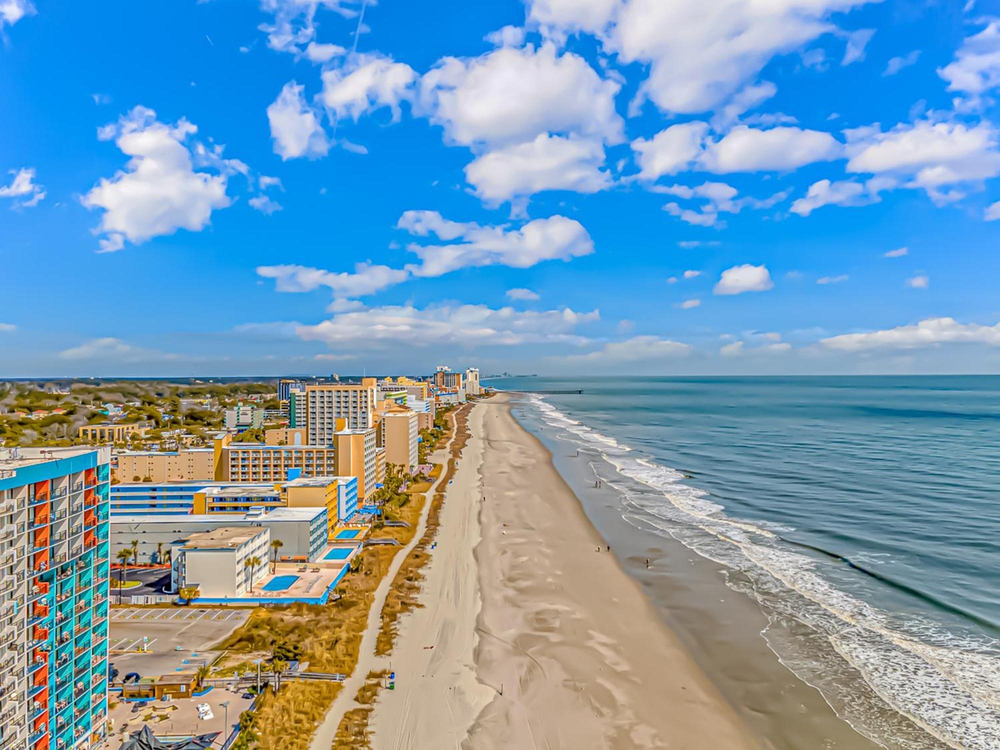 الشقق الفندقية شاطئ ميرتلفي  Good Time Charlies Oceanfront Retreat المظهر الخارجي الصورة